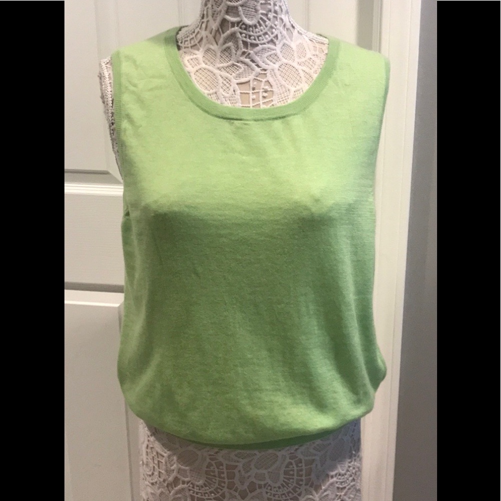 Brand New Talbots Pure Cashmere Sweater Sleeveless